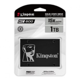Kingston KC600 1024GB SSD, 2.5” 7mm, SATA 6 Gb/s, Read/Write: 550 / 520 MB/s, Random Read/Write IOPS 90K/80K
