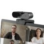 Camera web Trust Taxon QHD, interfata USB 2.0, lungime cablu 180cm, sensibilitate 56 dB, microfon dual omnidirectional, rezoluti