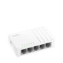 CUDY 5-Port Gigabit Desktop Switch, 5 10/100/1000M RJ45 Ports, IGMP Snooping, Loop Detection/Prevention, 802.1p/DSCP QoS, Deskto