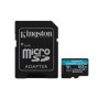 Kingston 512GB microSDXC Canvas Go Plus Gen4 200MB/s A2 U3 V30 Card + Adapter