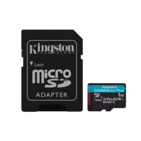 Card de Memorie MicroSDXC Kingston Canvas Go Plus 1TB Adaptor SD CL 10