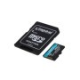 Kingston 256GB microSDXC Canvas Go Plus Gen4 200MB/s A2 U3 V30 Card + Adapter