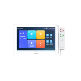 Display cu brat pentru patul pacientului Hikvision DS-KHB9533-WHS 1. Dimensiune ecran: 10.1 inch touch screen 2. Sistem de opera