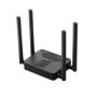 AX1500 Dual-Band Wi-Fi 6 Router SPEED: 300 Mbps at 2.4 GHz + 1201 Mbps at 5 GHz SPEC: 4× Fixed External Antennas, 2× Gigabit LAN