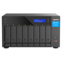 NAS QNAP H874 8-Bay, CPU Intel® Core™ i5-12400 6-core 12-thread Processor, up to 4.4GHz, RAM 32GB (2x 16GB) DDR4 SODIMM (Max. 12