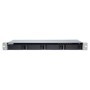 NAS QNAP 431XEU 4-Bay, CPU Annapurna Labs Alpine AL-314 1.7GHz Quad Core, 2GB DDR3 SODIMM (max. 8GB), 2.5/3.5 SATA 6Gbps HDD (ne