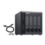 Extensie USB QNAP TR-004 4-Bay, 2.5/3.5 SATA 3Gbps HDD (compatibile cu SATA 6Gbs/, 3Gb/s, neincluse), 1xUSB3.0 (type-c), tower, 