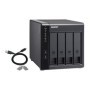 Extensie USB QNAP TR-004 4-Bay, 2.5/3.5 SATA 3Gbps HDD (compatibile cu SATA 6Gbs/, 3Gb/s, neincluse), 1xUSB3.0 (type-c), tower, 