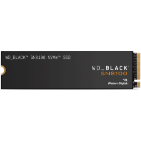 SSD WD Black SN8100 1TB M.2 2280 PCIe Gen5 x4 NVMe, Read/Write: 14900/11000 MBps, IOPS 1600K/2400K, TBW: 600