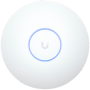 Ubiquiti UniFi U7-LR Long-Range Compact, ceiling-mount WiFi 7 AP with 5 spatial streams and extended signal range