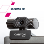 CANYON webcam C6 Quad HD 1440p Black