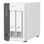 NAS QNAP 216G 2-Bay, CPU ARM 2.0GHz Quad core, RAM 4GB, 2.5"/3.5" SATA 6Gbps HDD (neincluse),  LAN: 1 x 2.5GbE + 1 x GbE, USB3.2