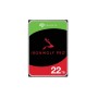 HDD NAS SEAGATE IronWolf Pro 22TB CMR 3.5", 512MB, 7200RPM, SATA, Rescue Services 3 ani, TBW: 550-EOL-ST24000NT002