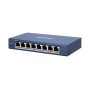 Switch 8 porturi Gigabit Hikvision DS-3E1508-EI, L2, Smart Managed, 8 × gigabit RJ45 porturi, switching capacity 16 Gbps, networ