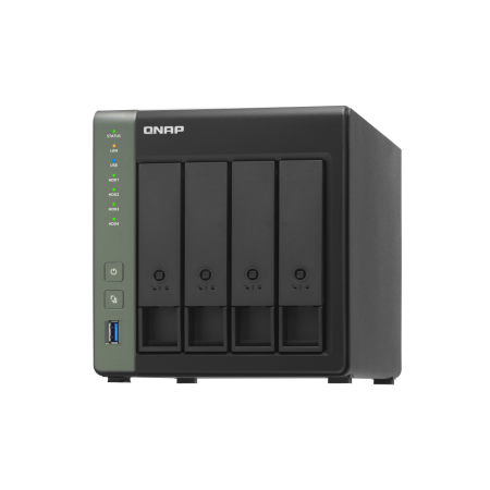 NAS QNAP 431KX Annapurna Labs Alpine AL-214 1.7GHz Quad Core-Bay, C...