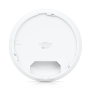 UBIQUITI U7-PRO Ceiling-mount WiFi 7 AP with 6 GHz support, 2.5 GbE uplink, and 9.3 Gbps over-the-air speed, 140 m² (1,500 ft²) 