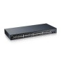 Zyxel GS1900-48, 48-port GbE L2, 48 Port  Smart Switch, rackmount,