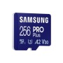 Card de Memorie MicroSDHC Samsung PRO PLUS 256GB, Class10/Grade 3 adapter UHS-I