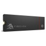 SSD SEAGATE FireCuda 530 HeatSink 500GB M.2 2280 PCIe Gen4 x4 NVMe 1.4, Read/Write: 7000/3000 MBps, IOPS 400K/700K, TBW 640, Res