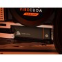 SSD SEAGATE FireCuda 530 HeatSink 500GB M.2 2280 PCIe Gen4 x4 NVMe 1.4, Read/Write: 7000/3000 MBps, IOPS 400K/700K, TBW 640, Res