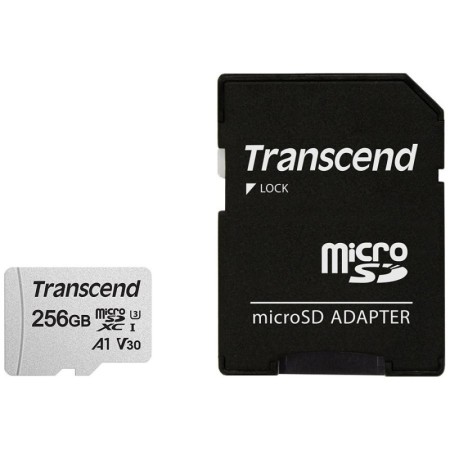 Transcend 256GB UHS-I U3, A1 microSD with Adapter