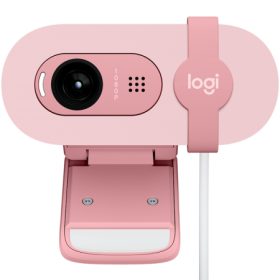 LOGITECH Brio 100 Full HD Webcam - ROSE - USB