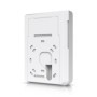 Ubiquiti U7-Pro-Wall mounted WiFi 7 AP with 6 spatial streams and 6 GHz support tailored for home builders with seamless install