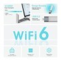AX3000 High Gain Dual Band Wi-Fi 6 USB Adapter SPEED: 2402 Mbps at 5 GHz + 574 Mbps at 2.4 GHz SPEC: High Gain External Antennas