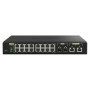 Switch QNAP M2116P CPU Microchip VSC7448-02, 16 porturi 2.5GbE (RJ45) PoE 802.3at (30W), 2 porturi 10GbE SFP+, 2 porturi 10GbE R