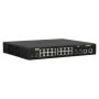 Switch QNAP M2116P CPU Microchip VSC7448-02, 16 porturi 2.5GbE (RJ45) PoE 802.3at (30W), 2 porturi 10GbE SFP+, 2 porturi 10GbE R