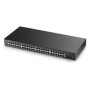 Zyxel GS1900-48, 48-port GbE L2, 48 Port  Smart Switch, rackmount,