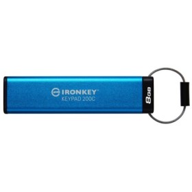 Kingston Ironkey Keypad 200C, 8GB, Blue