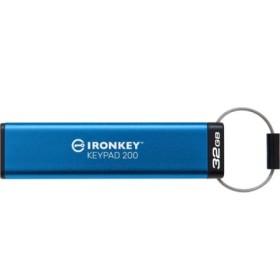 Kingston 32GB IronKey Keypad 200, FIPS 140-3 Lvl 3 (Pending) AES-256 Encrypted