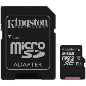 Kingston 64GB micSDXC Canvas Select Plus 100R A1 C10 Card + ADP EAN...