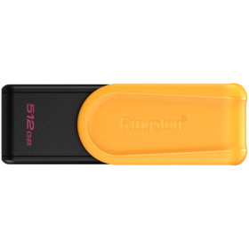 Kingston 512GB Portable USB 3.2 Gen 1 DataTraveler Exodia S (Black/Yellow)